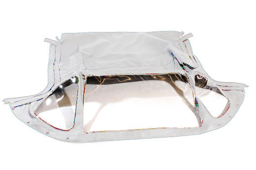 Hood Cover - White Superior PVC Non Zip Out Window - Spitfire Mk3 - 816621SUPWHITE